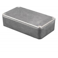 1590WDFL, Box Aluminum Unpainted Cover Included 7.402" L x 4.724" W (188.01mm x 119.99mm) X 2.273" (57.73mm)