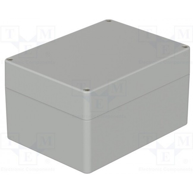 M 238, Universal Enclosure Euromas 120x160x90mm Light Grey Polycarbonate IP66