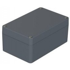 PA enclosure, (L x W x H) 125 x 80 x 57 mm, silver gray (RAL 7001), IP65, 38110000