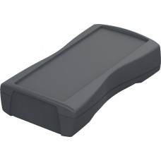 82402124, BOS-Streamline Series Graphite Grey ABS, TPE General Purpose Enclosure, IP65, Light Grey / Graphite Grey Lid