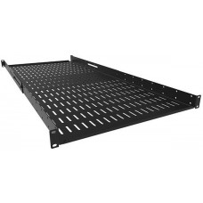 ADSV3642BK, Metal, Steel Shelf, Fixed 19.000" L x 42.000" W x 1.720" H (482.60mm x 1066.80mm x 43.69mm) Black