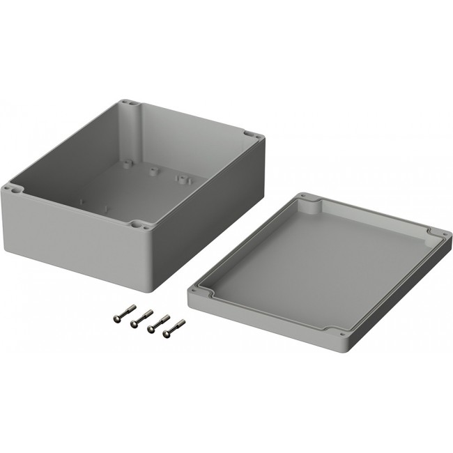 02223000, Enclosures for Industrial Automation ENCLOSURE, EUROMAS PC, 200 X 150 X 75MM, POLYCARBONATE, LIGHT GREY, M 223 [031520080]