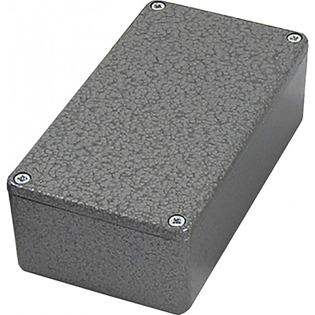 RTM5007/17-PAT, 5000 Series Grey Die Cast Aluminium Enclosure, IP54, Grey Lid, 121 x 95 x 61mm