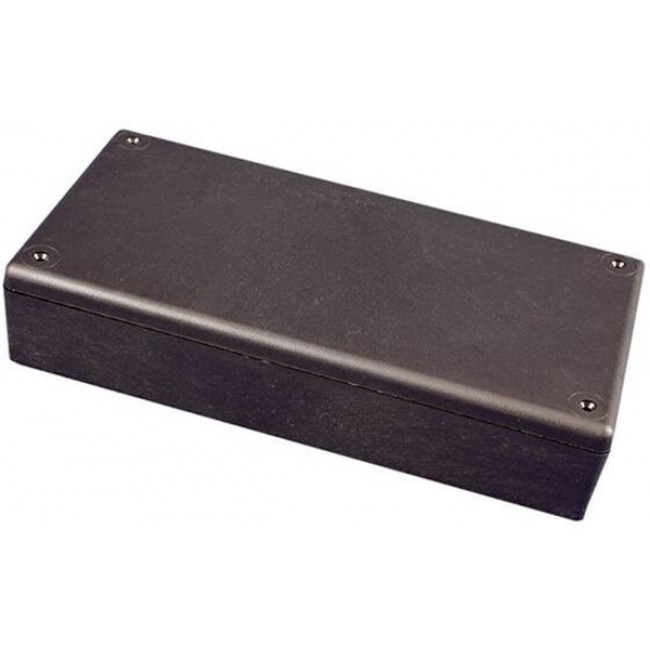 1599RFIHBK, 1599 Series Black Flame Retardant ABS Handheld Enclosure, IP54, 220 x 110 x 44mm