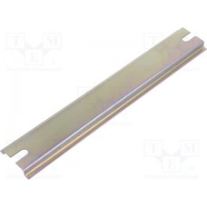 3002631, DIN rail; steel; W: 35mm; L: 205mm; for enclosures; PH-0899349