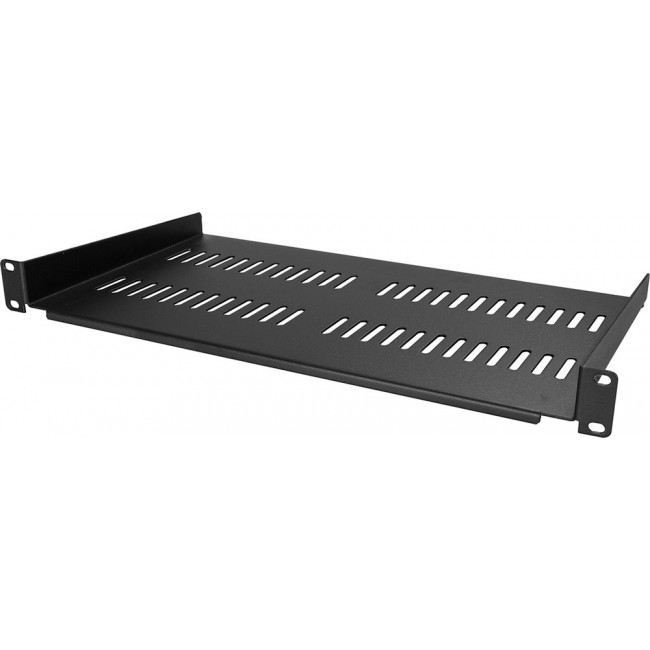 CABSHELFV1U, Metal, Steel Cover 17.300" L x 9.800" W x 1.700" H (439.42mm x 248.92mm x 43.18mm) Black