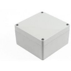 1554LGY, Enclosures, Boxes, & Cases General Enclosure - Grey/Grey Lid - 4.1 x 4.1 x 2.3in - ABS - N4X