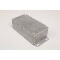 1590NF, 1590-RIBBED Series Die Cast Aluminium Alloy Enclosure, IP54, Flanged, 121 x 66 x 36mm