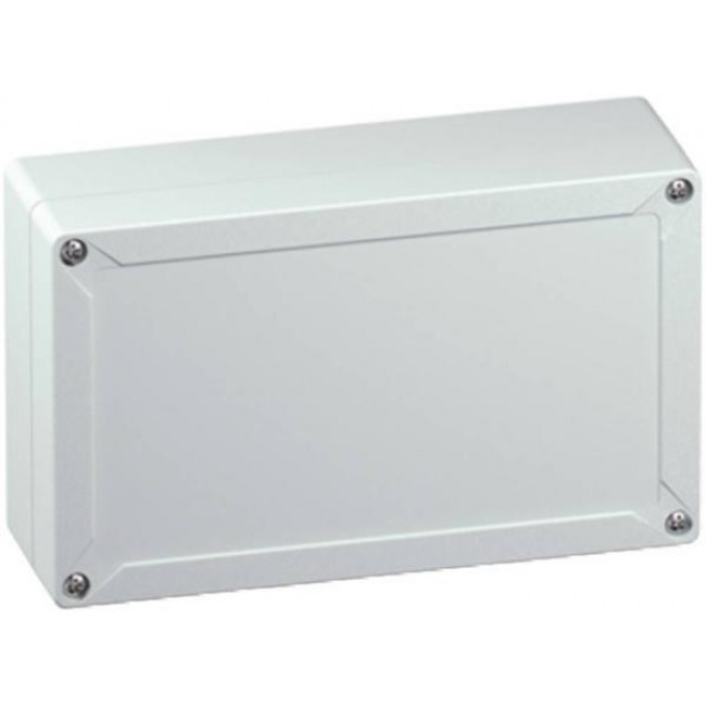 20040801, TG Series Grey Polycarbonate Enclosure, IP66, IP67, Grey Lid, 202 x 122 x 75mm