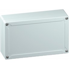 20040801, TG Series Grey Polycarbonate Enclosure, IP66, IP67, Grey Lid, 202 x 122 x 75mm