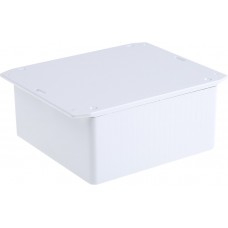1591UFLGY, 1591 Series Grey Flame Retardant ABS Enclosure, IP54, Flanged, Grey Lid, 120 x 120 x 59mm