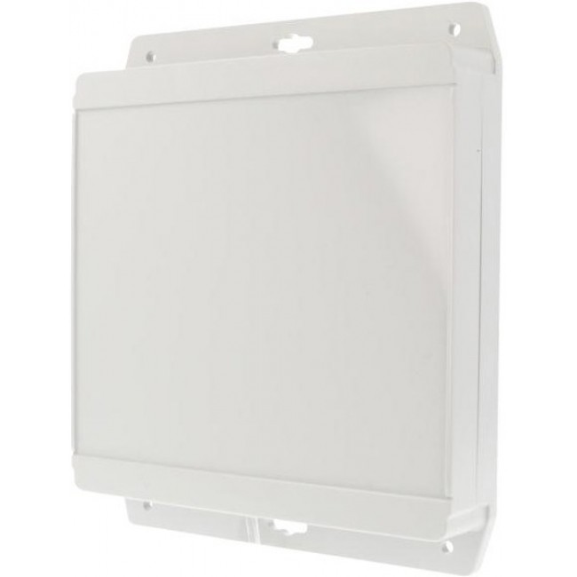 1555WF17GY, 1555F Series Grey ABS Enclosure, IP66, IP68, Flanged, Grey Lid, 180 x 180 x 40mm