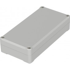 63229000 ET 229, Euromas II Series Light Grey ABS Enclosure, IP65, Light Grey Lid, 160 x 80 x 37mm