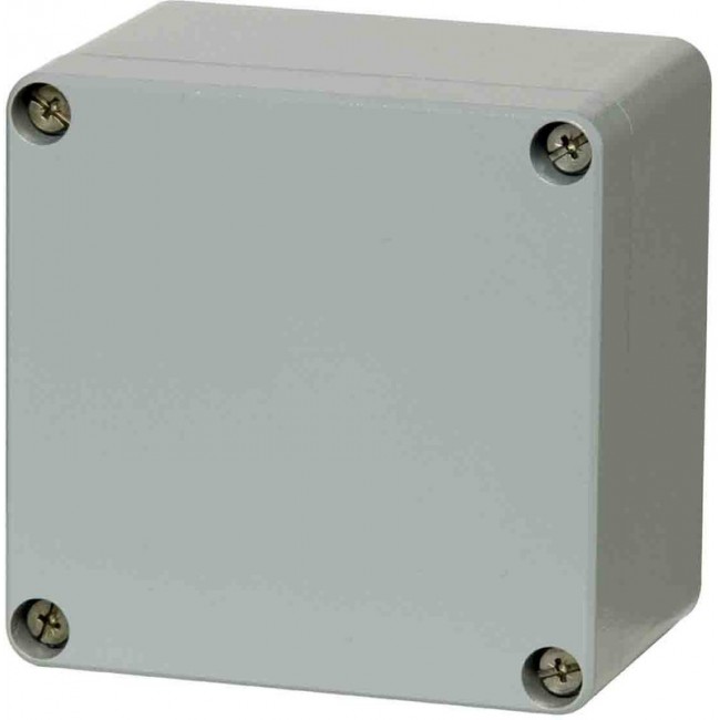 ALN 121208 COMPLETE, Universal Housing Alu Euro 124.9x124x81mm Aluminium Silver Grey IP66 / IP67 / IP68