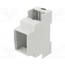 ZD1002J ABS V0, Корпус: на DIN-рейку; Y: 89мм; Х: 36мм; Z: 67мм; ABS; серый; UL94V-0