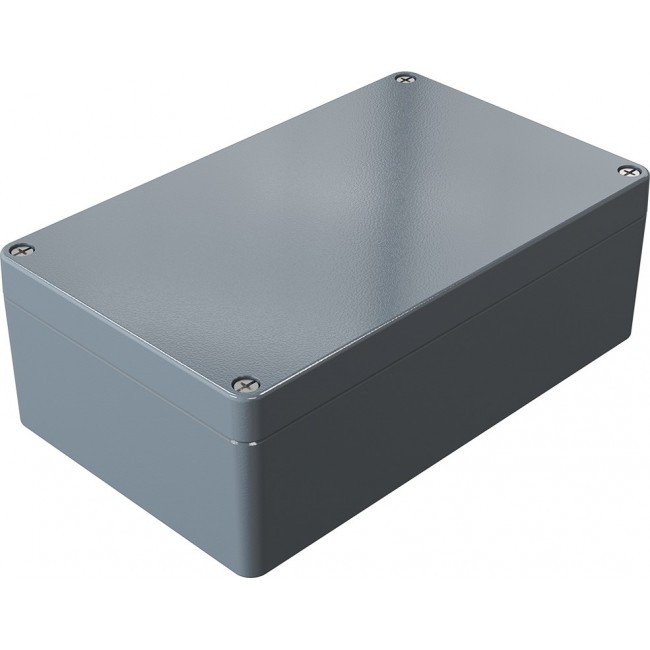 01162609, Aluminium Standard Series Grey Die Cast Aluminium Enclosure, IP66, IK09, Grey Lid, 260 x 160 x 90mm