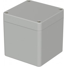 ABS enclosure, (L x W x H) 82 x 80 x 85 mm, light gray (RAL 7035), IP65, 03225000