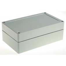 10040801, TG Series Grey ABS Enclosure, IP66, IP67, Grey Lid, 202 x 122 x 75mm