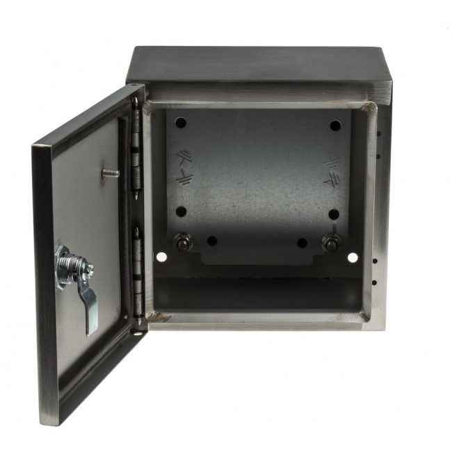 304 Stainless Steel Wall Box, IP66, 200 mm x 200 mm x 150mm