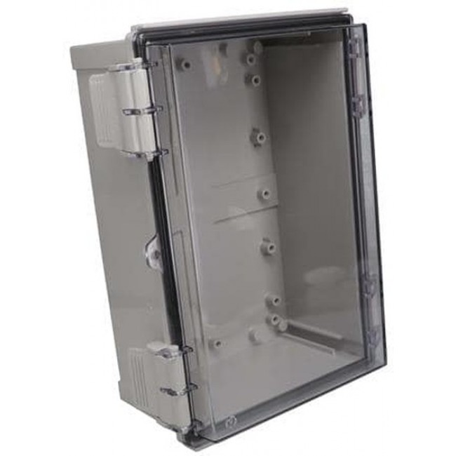 PTR-28486-C, Electrical Enclosures PTR series - NEMA 4x abs indoor - clear cover (7.9X11.8X5.1)