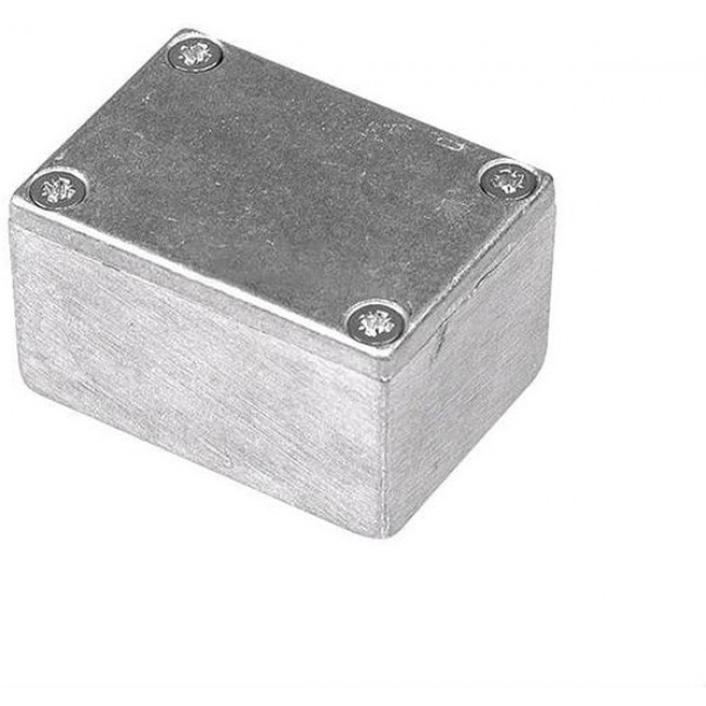 11451PSLA, Eddystone Series Natural Die Cast Aluminium Enclosure, IP54, Natural Lid, 53 x 38 x 31mm