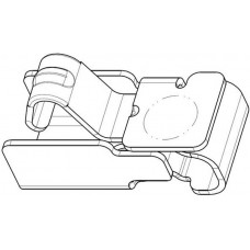 2286211-3, Circuit Board Hardware - PCB HIGH CURRENT SPRING FINGER, 4A