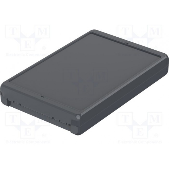 B 261704 ABS 7024, Enclosure: multipurpose; X: 170mm; Y: 271mm; Z: 40mm; BOCUBE; ABS