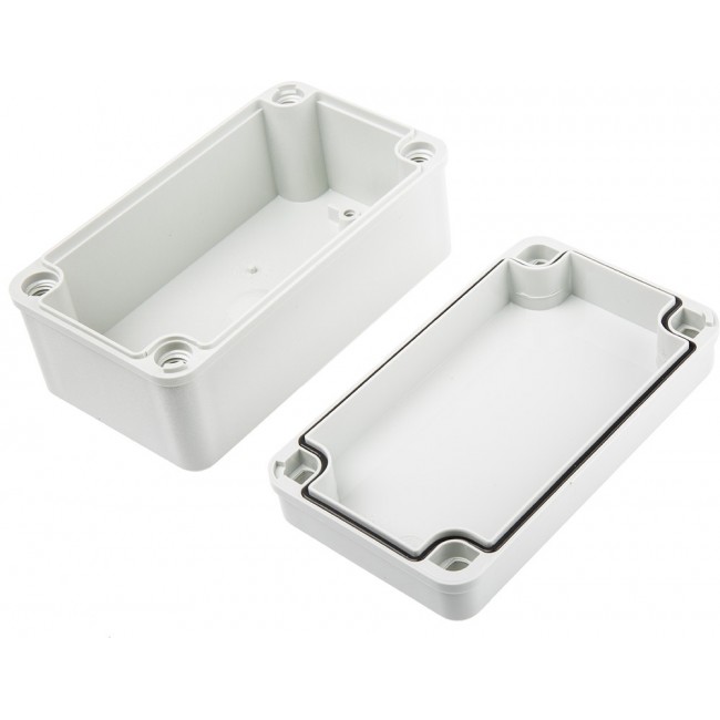 PC C 65 G ENCLOSURE, Piccolo Series Grey Polycarbonate Enclosure, IP66, IP67, Grey Lid, 140 x 80 x 65mm