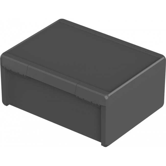 96037674, Bocube Series Graphite Grey ABS Enclosure, IP66, IP68, Graphite Grey Lid, 160 x 364 x 284mm