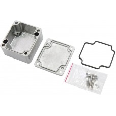 MC001193, Metal Enclosure, Die Cast, With EPDM Continuous Seal, Small, Diecast Aluminium, 90.5 mm, 160 mm