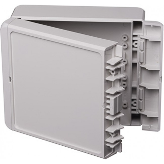 96033225 B 141306 ABS-7035, Bocube Series Light Grey ABS Enclosure, IP66, IP68, Light Grey Lid, 151 x 125 x 60mm