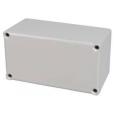 CU-479-G, Enclosures, Boxes, & Cases Econobox Aluminum Box Gray (4.4 X 2.4 X 2.1 In)