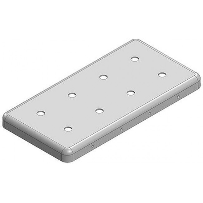 MS473-10CP, EMI Gaskets, Sheets, Absorbers & Shielding 47.9 x 23.9 x 3.5mm Two-piece Drawn-Seamless RF Shield/EMI Shield COVER Perforated (C