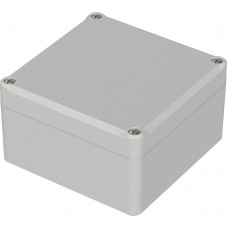 63212000 ET 212, Euromas II Series Light Grey ABS Enclosure, IP65, Light Grey Lid, 100 x 100 x 57mm