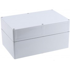 PC 162513 ENCLOSURE, Euronord II Series Grey Polycarbonate Enclosure, IP66, IP67, Grey Lid, 250 x 160 x 125mm