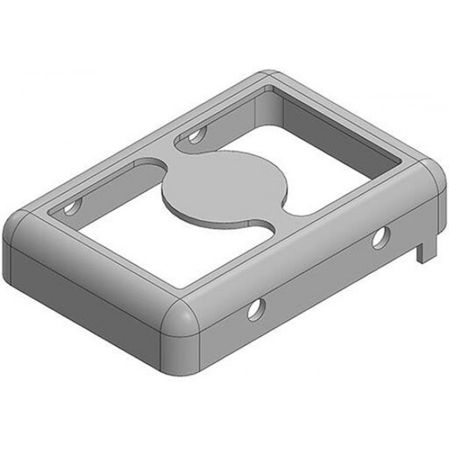 MS156-10F, 15.6 x 10.6 x 3mm Two-piece Drawn-Seamless RF Shield/EMI Shield FRAME (CRS)