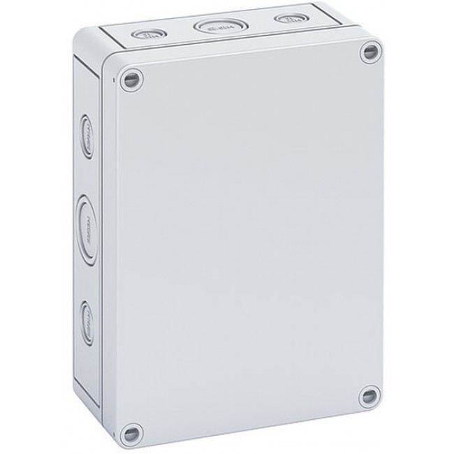 12741501, Spelsberg TK Series Grey Polycarbonate Enclosure, IP66, IK08, Grey Lid, 180 x 130 x 63mm