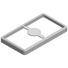 MS378-10F, 37.8 x 21.6 x 3mm Two-piece Drawn-Seamless RF Shield/EMI Shield FRAME (CRS)