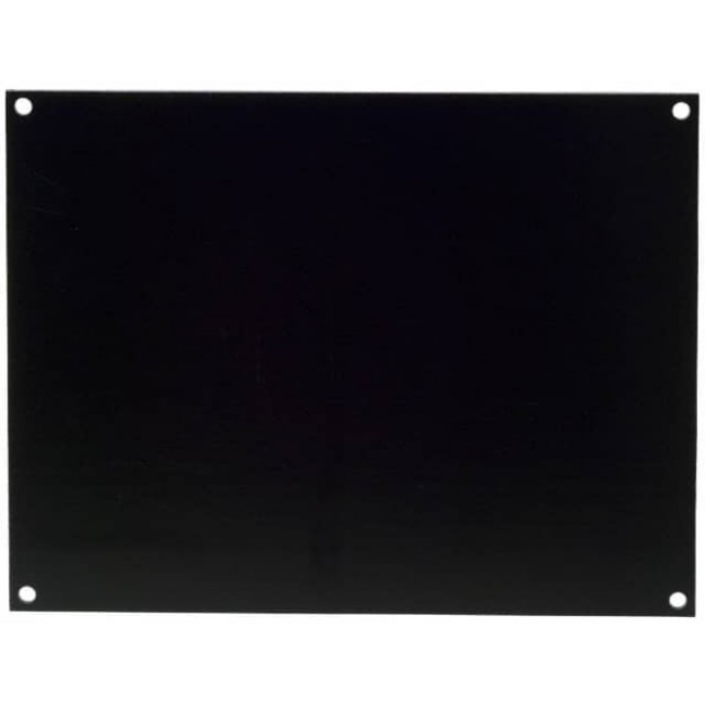 2038, PANEL PHENOLIC 5 1/4X6 3/4" BLK