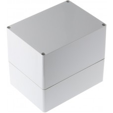 PC 121614 ENCLOSURE, Grey Polycarbonate Enclosure, IP66, IP67, 160 x 120 x 140mm