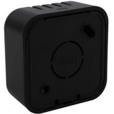 CBRS03VBK, Room Sensor Enclosure, Size 3, Vented, Black, 51x51x25.5mm