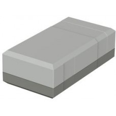 EG1240, Plastic Enclosure Elegant 67x125x40mm Agate Grey / Light Grey Polystyrene IP40