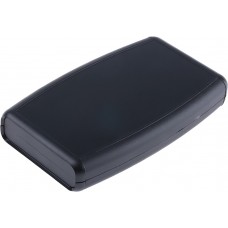 1553DBKBKBAT, 1553 Series Black ABS Handheld Enclosure, Integral Battery Compartment, IP54, 147.24 x 89 x 25mm