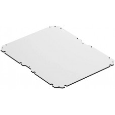 72000501, Mounting Plate, 5mm H, 350mm W, 450mm L for Use with GEOS-L 4050-22 Empty Enclosure