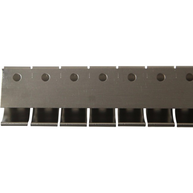 3851060, ShielDINg Gasket, Profile Strip, Beryllium Copper, L-406.4 mm, W-28.7 mm, D-10.4 mm, WE-CSGS Series