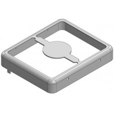 MS250-10F, EMI Gaskets, Sheets, Absorbers & Shielding 25 x 21 x 4mm Two-piece Drawn-Seamless RF Shield/EMI Shield FRAME (CRS)