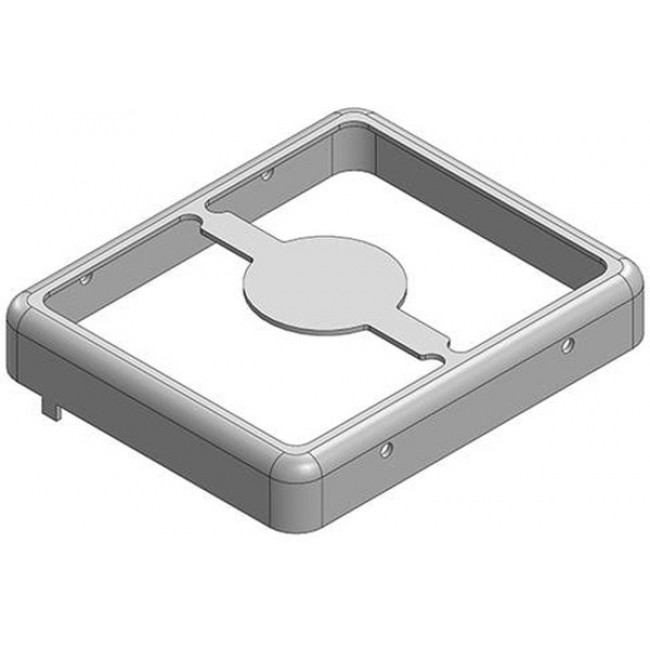 MS250-10F, EMI Gaskets, Sheets, Absorbers & Shielding 25 x 21 x 4mm Two-piece Drawn-Seamless RF Shield/EMI Shield FRAME (CRS)