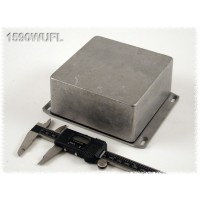 1590WUFL, 1590 Series Die Cast Aluminium Enclosure, IP65, Flanged, 59 x 120 x 150mm