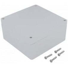 1554NGY, Enclosures, Boxes, & Cases General Enclosure - Grey/Grey Lid - 4.7 x 4.7 x 2.4in - ABS - N4X