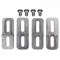 ANX-1390, Mounting Hardware NEMA Wall Mounting Bracket Kit - Natural